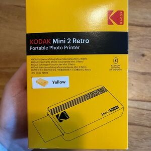 Kodak Mini 2 Retro Portable Photo Printer, 38 Sheet Bundle
